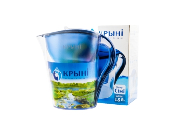 Фильтр-кувшин КРЫНI «Вадавiта» синий нов