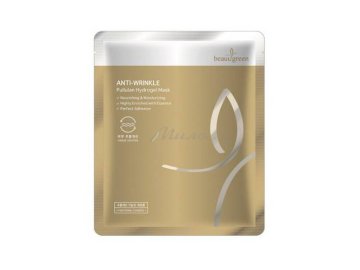 Маска для лица BEAUUGREEN Anti-Wrinkle Pullulan гидрогелевая против морщин