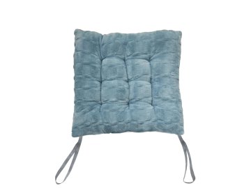 Подушка для сидения Art&Home Fluffy голубой SMZZ9314-3