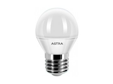 Лампочка astra g45 7w e27 4000k Электросила