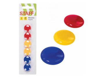Магниты Staff 236404 Ассорти (6 шт.)