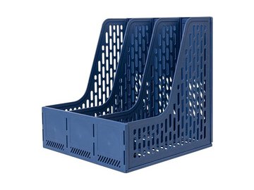Лоток для бумаг Deli 9843 (синий)
