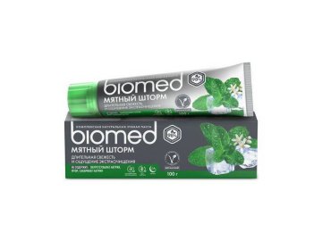 Паста зубная BIOMED Мятный Шторм, 100 г