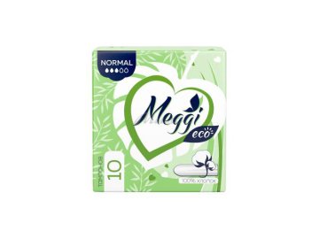 Тампоны гигиенические MEGGI Cotton Normal, 10 шт
