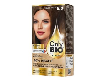 Мила акции Кличев - Крем-краска для волос ONLY Bio Color стойкая, тон Темно-русый, 110 мл