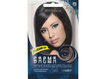 Басма натуральная ФИТОКОСМЕТИК иранская, 25 г Мила