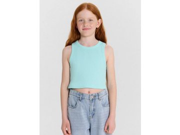 Топ для девочек голубой