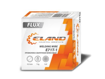 Проволока сварочная флюсовая ELAND E71T-1 0,8 мм