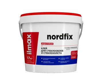 Клей для стеклообоев ilmax ready nordfix, 17кг