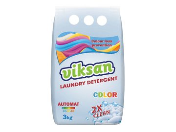Стиральный порошок для цветного белья VIKSAN 2X Clean 3 кг