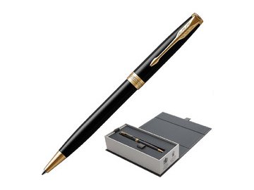 Ручка шариковая "Sonnet Core Lacquer Black GT" PARKER 142339 / 1931497 на акции в магазинах 5 элемент