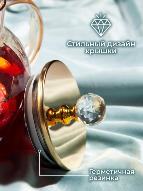 Чайник заварочный Crystal Metal 1L, фото 4 из 76