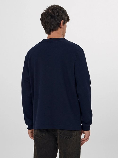 Кардиган мужской темно-синий, фото 2 из 6