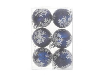 Набор новогодних шаров, 6 см, 6 шт, арт. 7012306985