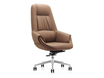 Кресло HAWASAN PREMIUM EX-810 (экокожа, коричневый)