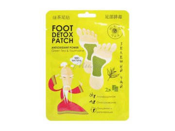 Детокс-патчи для ног MI-RI-NE с зеленым чаем, 2 шт Мила