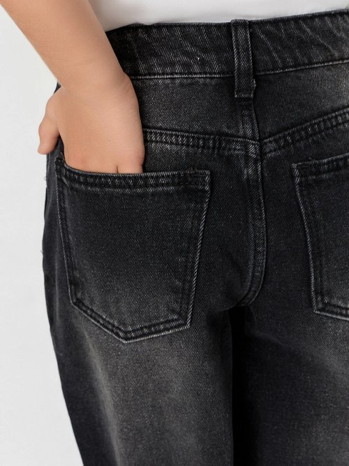 БРЮКИ ДЖИНСОВЫЕ ДЛЯ ДЕВОЧЕК, фото 5 из 6