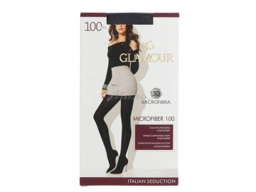 Колготки женские GLAMOUR Microfiber 100 ден, размер 5