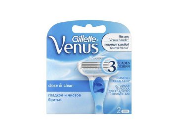 Кассеты для станка GILLETTE Venus, 2 шт