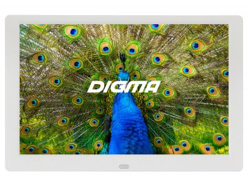 Цифровая фоторамка Digma PF-1043 (белый)