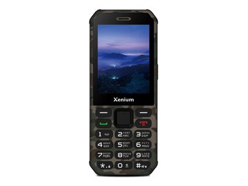 Сотовый телефон Xenium X300 зеленый камуфляж