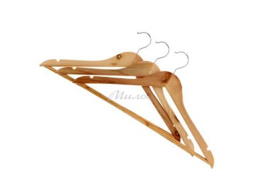 Набор вешалок деревянных, 3 шт, артикул  7025203376
