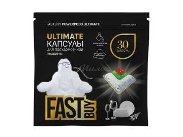 Капсулы для посудомоечной машины FASTBUY PowerPods Ultimate, 30 шт