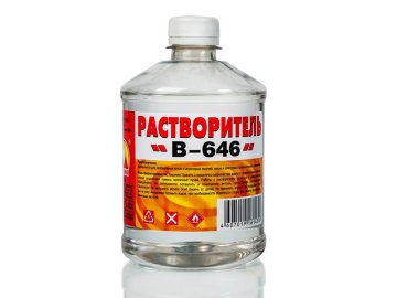 Растворитель 646 Вершина 0,5л