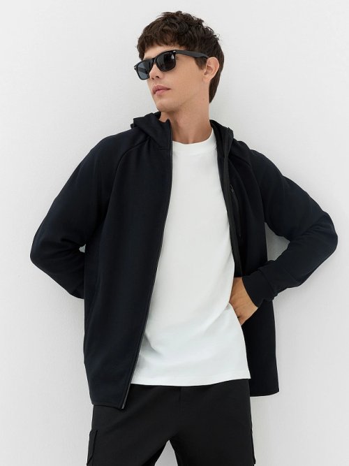 Толстовка мужская в черном цвете, фото 9 из 9