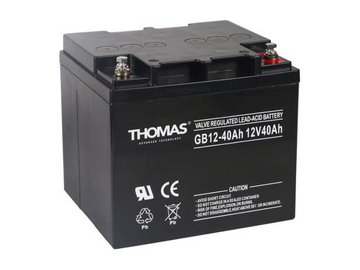 Аккумулятор для ИБП Thomas GB 12-40 Ah
