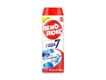 Порошок чистящий ПЕМОЛЮКС Сода 5 Морской бриз, 480 г