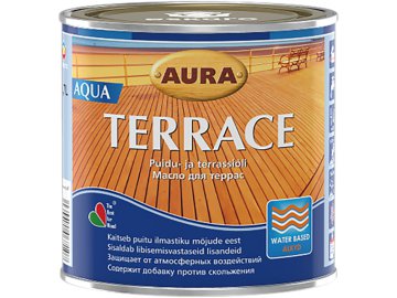 Масло для древесины Aura Wood Terrace Aqua (900мл, палисандр) в Минске Ома