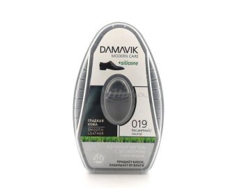 Щетка обувная с дозатором силикона Damavik бесцветная арт.9610