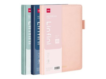 Блокнот Deli LINFINI N158 (144л, голубой)