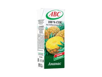 Сок АВС ананасовый восст. 0,2л