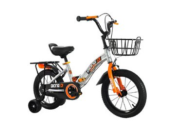 Велосипед детский YAYALE 25-009, 16" (серебристый)