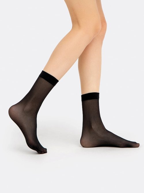 Носки женские капроновые в черном цвете, фото 1 из 4