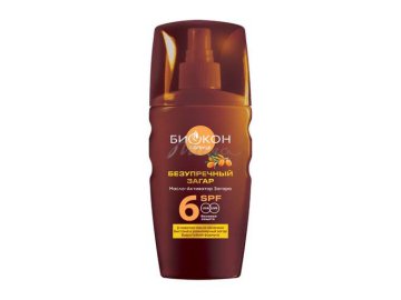 Масло-активатор загара БИОКОН SPF 6, 160 мл