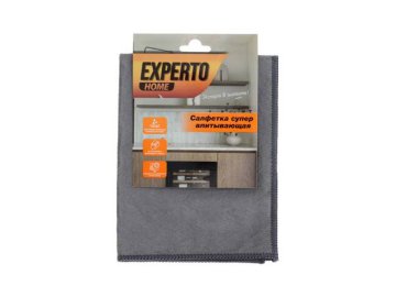 Салфетка универсальная EXPERTO супервпитывающая, 30х40 см, 1 шт