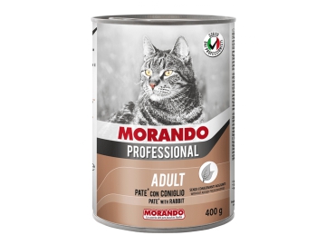 Паштет Morando для кошек с кроликом, 400 г