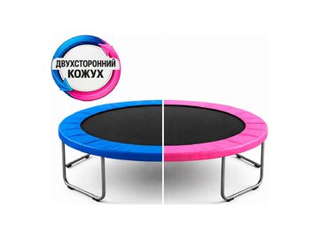 Кожух для батута двухсторонний AMETIST PRO D16FT Blue/Pink
