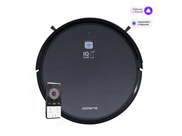 Робот-пылесос Polaris PVCR 1226 WI-FI IQ Home GYRO (графит)