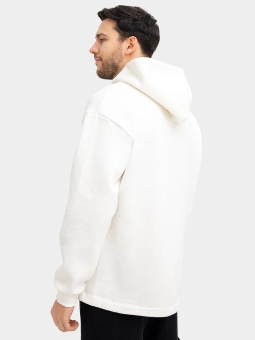 Жакет мужской в светло-молочном цвете с печатью, фото 3 из 5