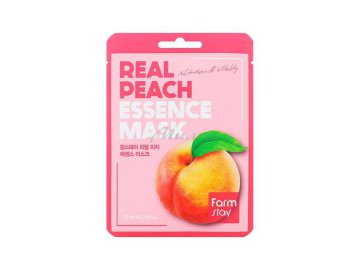 Мила акции Ушачи - Маска тканевая для лица FARMSTAY Real Peach с экстрактом персика, 23 мл