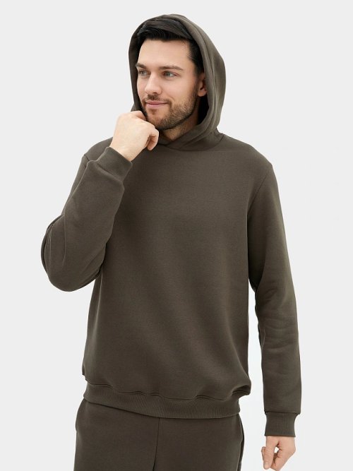 Анорак мужской в коричневом цвете, фото 2 из 7