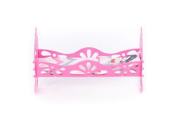 Кроватка-качалка Полесье сборная с бумажной куклой и постельным бельём 69801 в Мозыре 5 элемент