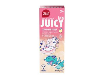 Паста зубная детская SPLAT JUICY LAB Груша со фтором, 55 мл