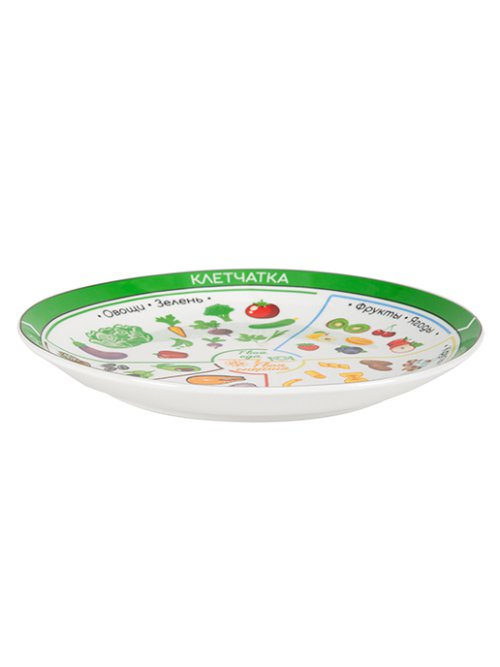 Тарелка для правильного питания Healthy (24 см), фото 6 из 33
