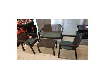 Набор садовой мебели Adriano EASY COMFORT Р6037ГР (графит)