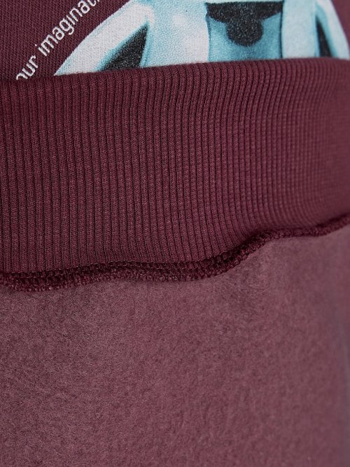 Теплый свитшот для мальчиков коричневый с начесом, фото 7 из 8